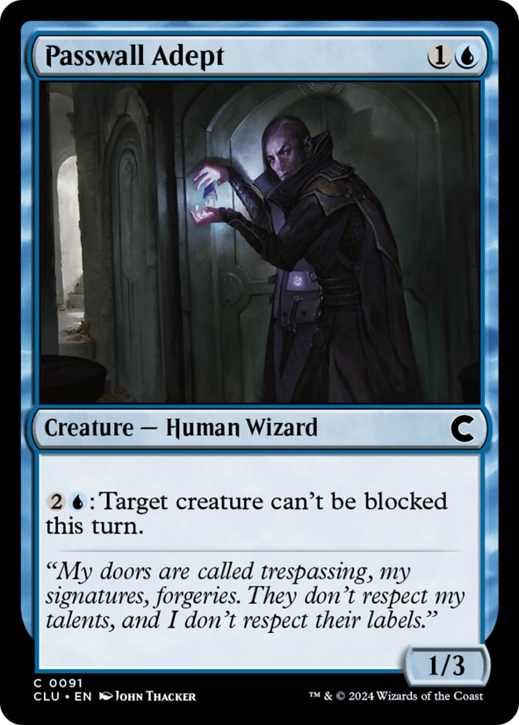 Passwall Adept [Ravnica: Clue Edition] | Sanctuary Gaming
