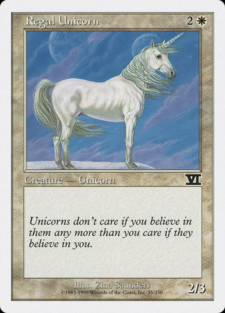 Regal Unicorn [Classic Sixth Edition] | Sanctuary Gaming