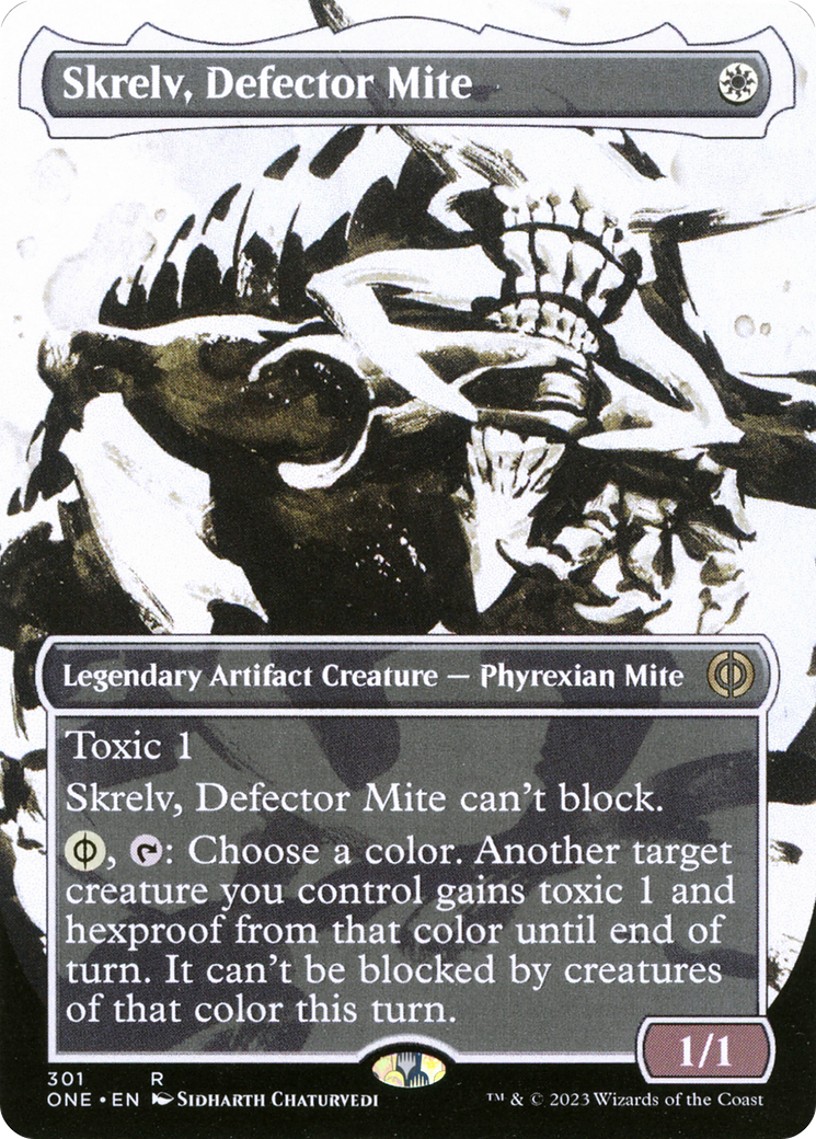 Skrelv, Defector Mite (Borderless Ichor) [Phyrexia: All Will Be One] | Sanctuary Gaming