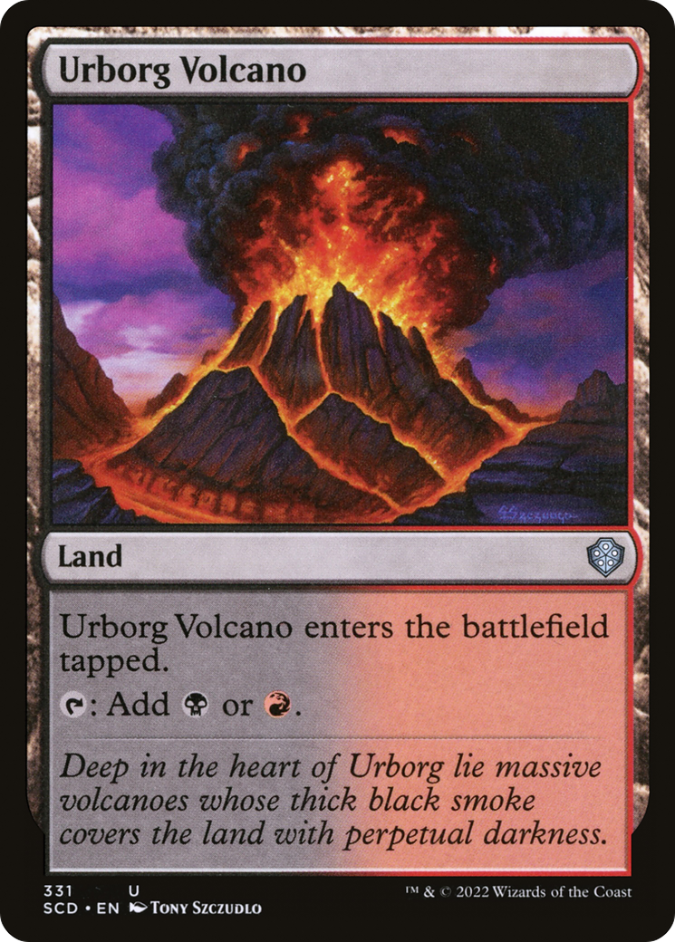 Urborg Volcano [Starter Commander Decks] | Sanctuary Gaming