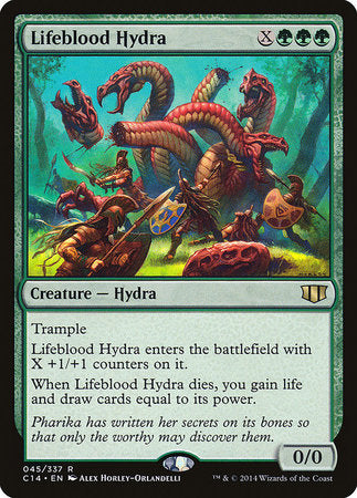 Lifeblood Hydra [Commander 2014] | Sanctuary Gaming