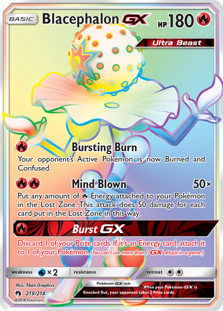 Blacephalon GX (219/214) [Sun & Moon: Lost Thunder] | Sanctuary Gaming