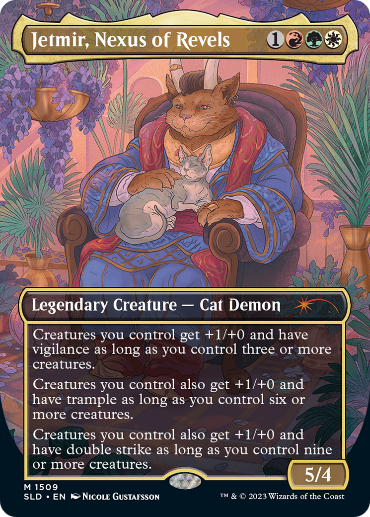 Jetmir, Nexus of Revels // Jetmir, Nexus of Revels [Secret Lair Commander Deck: Raining Cats and Dogs] | Sanctuary Gaming