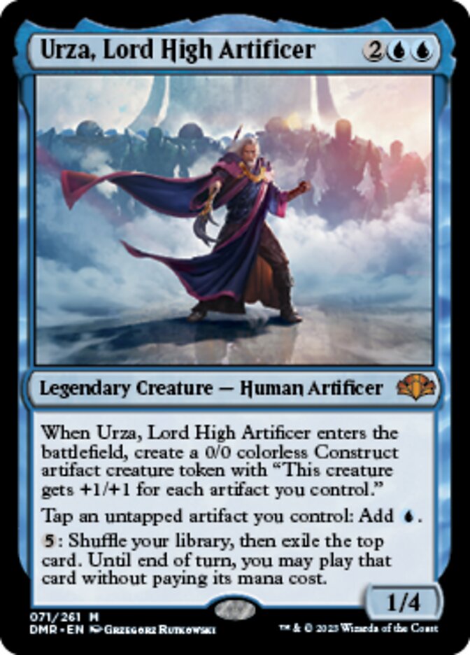 Urza, Lord High Artificer [Dominaria Remastered] | Sanctuary Gaming