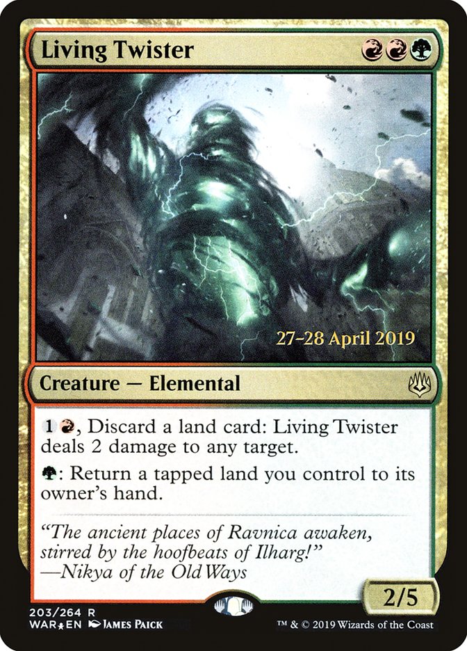 Living Twister  [War of the Spark Prerelease Promos] | Sanctuary Gaming