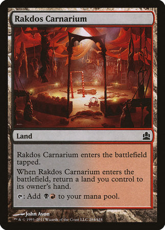 Rakdos Carnarium [Commander 2011] | Sanctuary Gaming