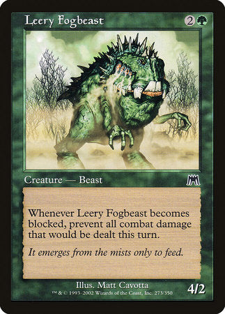 Leery Fogbeast [Onslaught] | Sanctuary Gaming