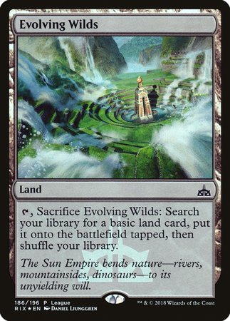 Evolving Wilds [Rivals of Ixalan Promos] | Sanctuary Gaming