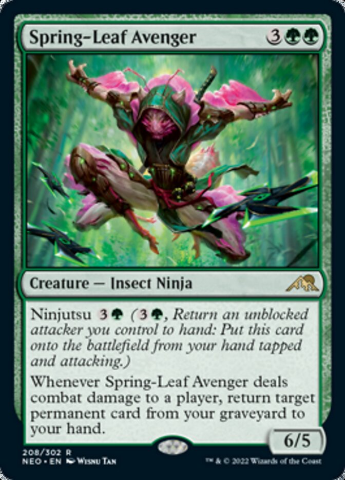 Spring-Leaf Avenger [Kamigawa: Neon Dynasty] | Sanctuary Gaming