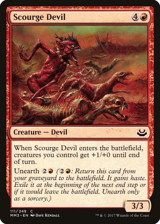 Scourge Devil [Modern Masters 2017] | Sanctuary Gaming