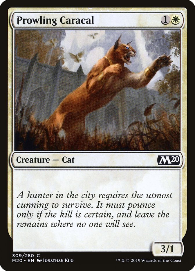 Prowling Caracal [Core Set 2020] | Sanctuary Gaming