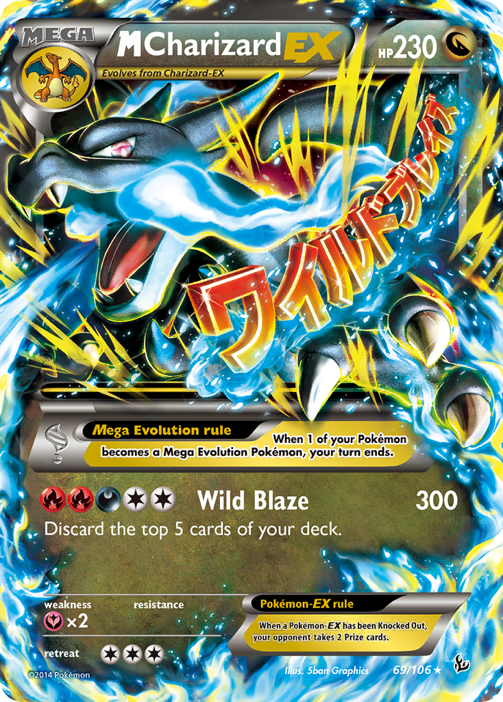 M Charizard EX (69/106) [XY: Flashfire] | Sanctuary Gaming