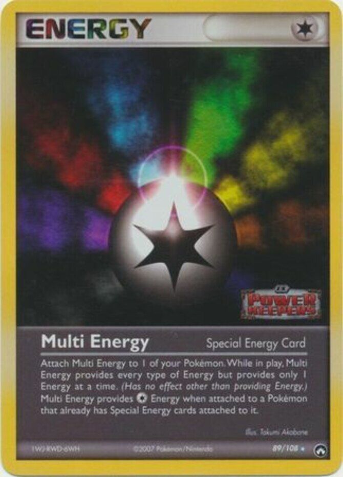 Multi Energy (89/108) (Stamped) [EX: Power Keepers] | Sanctuary Gaming