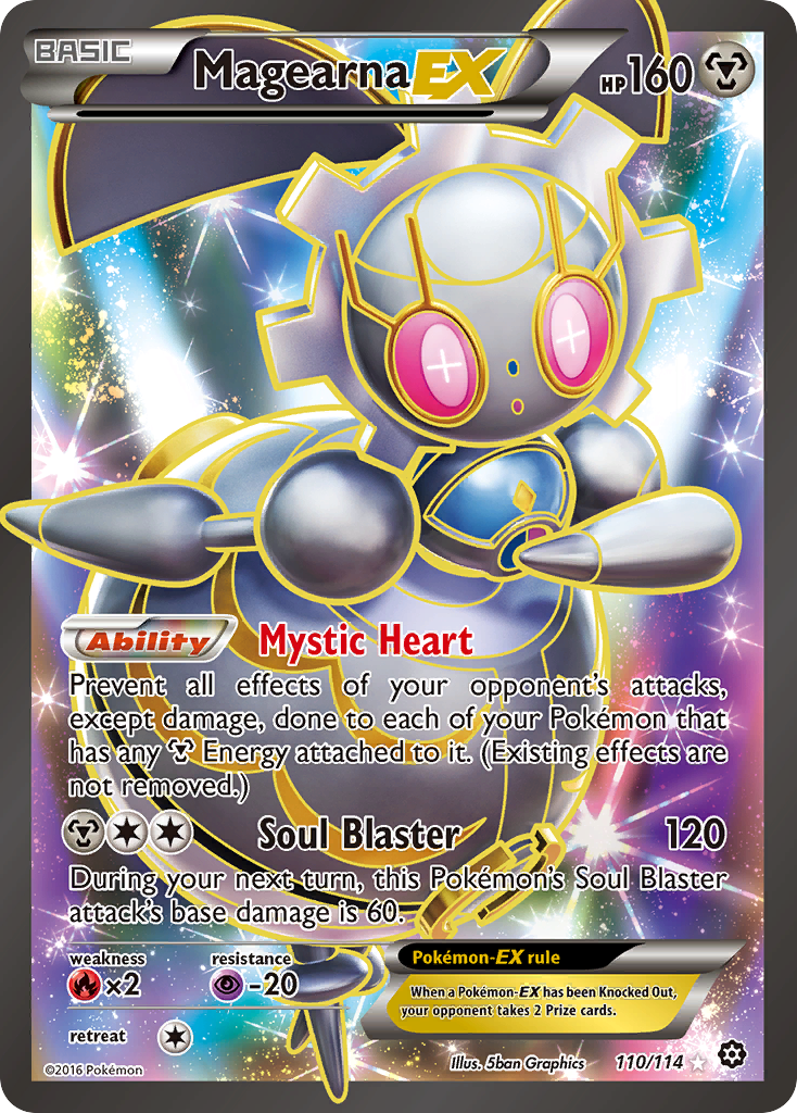 Magearna EX (110/114) [XY: Steam Siege] | Sanctuary Gaming