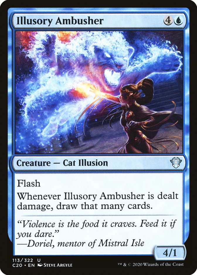 Illusory Ambusher [Commander 2020] | Sanctuary Gaming