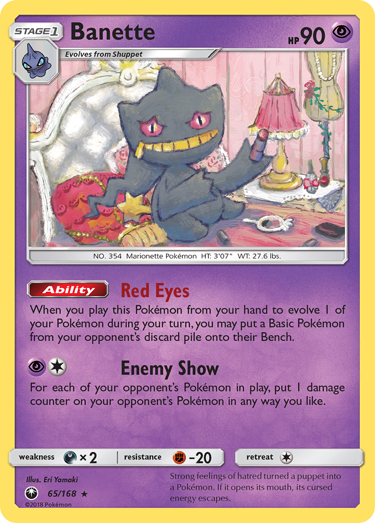 Banette (65/168) [Sun & Moon: Celestial Storm] | Sanctuary Gaming