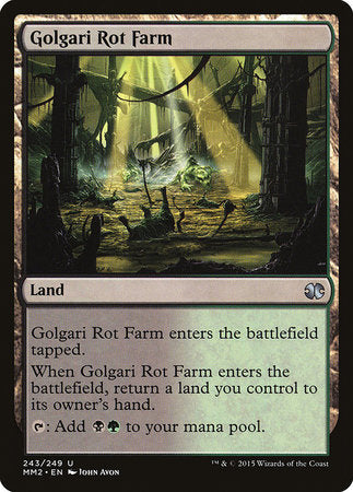 Golgari Rot Farm [Modern Masters 2015] | Sanctuary Gaming