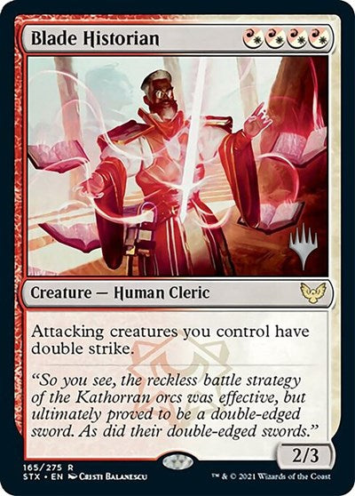 Blade Historian (Promo Pack) [Strixhaven: School of Mages Promos] | Sanctuary Gaming