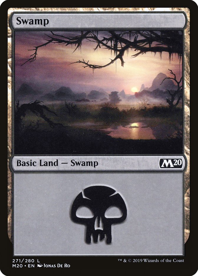 Swamp (#271) [Core Set 2020] | Sanctuary Gaming