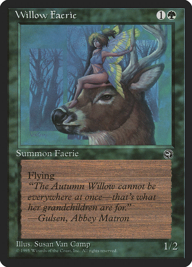 Willow Faerie (Gulsen Flavor Text) [Homelands] | Sanctuary Gaming