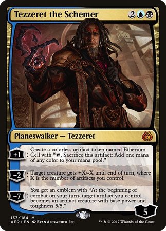 Tezzeret the Schemer [Aether Revolt] | Sanctuary Gaming