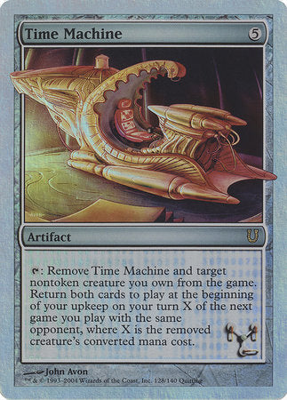 Time Machine (Alternate Foil) [Unhinged] | Sanctuary Gaming