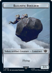 Ballistic Boulder // Food Token (11) Double-Sided Token [The Lord of the Rings: Tales of Middle-Earth Tokens] | Sanctuary Gaming