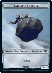 Ballistic Boulder // Food Token (09) Double-Sided Token [The Lord of the Rings: Tales of Middle-Earth Tokens] | Sanctuary Gaming