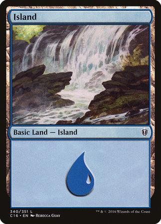 Island (340) [Commander 2016] | Sanctuary Gaming