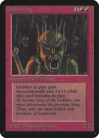 Goblin King [Limited Edition Alpha] | Sanctuary Gaming