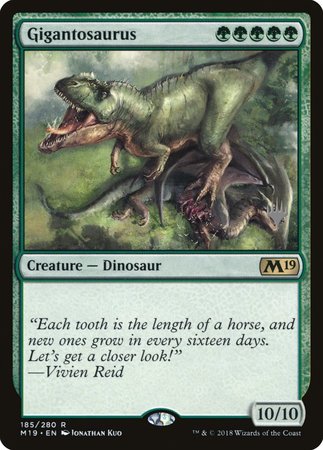 Gigantosaurus [Core Set 2019 Promos] | Sanctuary Gaming