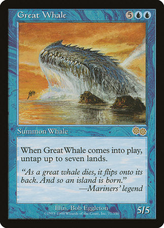 Great Whale [Urza's Saga] | Sanctuary Gaming