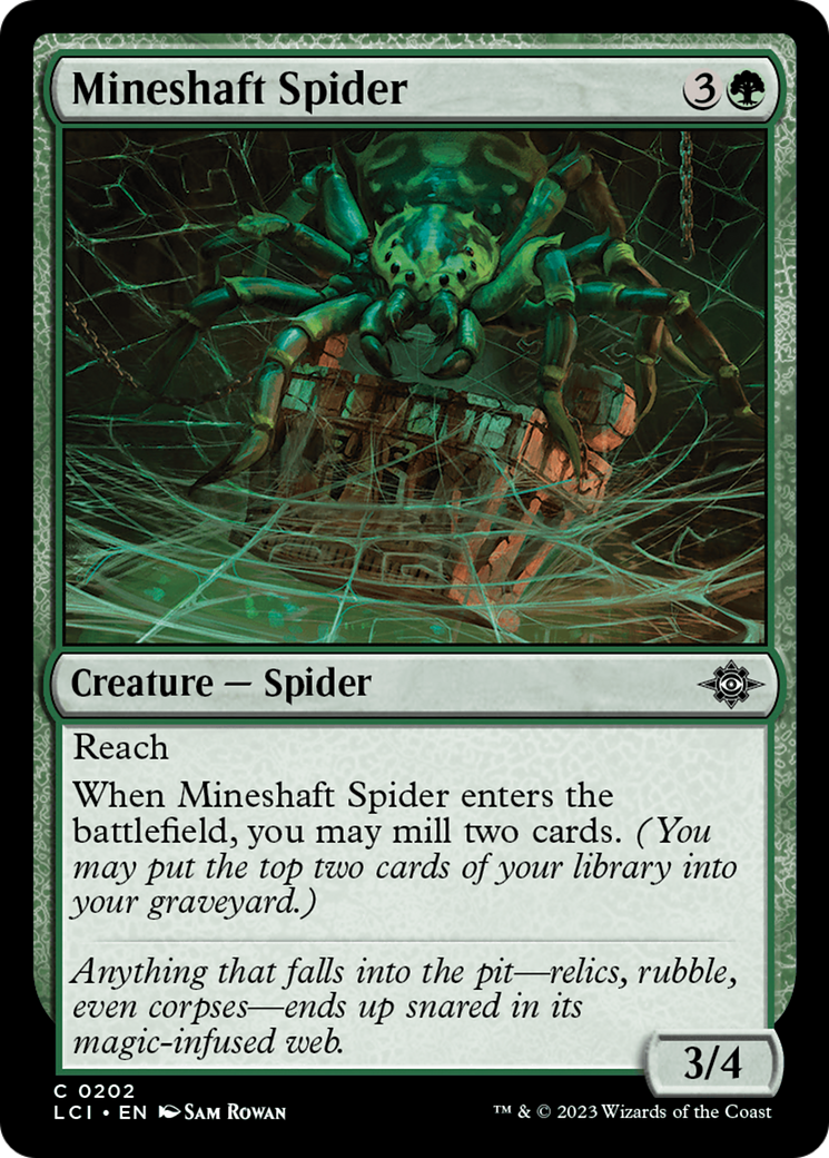 Mineshaft Spider [The Lost Caverns of Ixalan] | Sanctuary Gaming