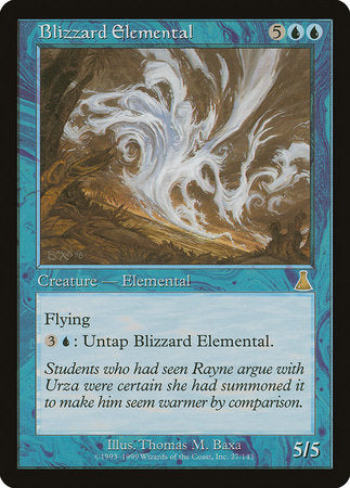 Blizzard Elemental [Urza's Destiny] | Sanctuary Gaming