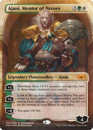 Ajani, Mentor of Heroes [Mythic Edition] | Sanctuary Gaming