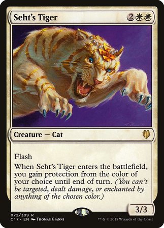 Seht's Tiger [Commander 2017] | Sanctuary Gaming