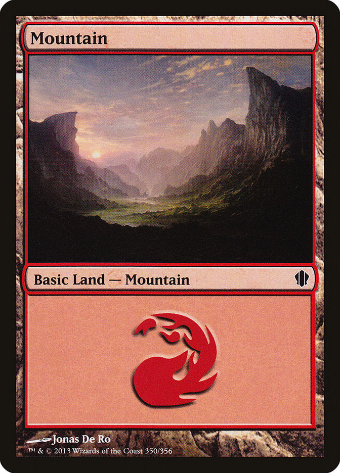 Mountain (350) [Commander 2013] | Sanctuary Gaming