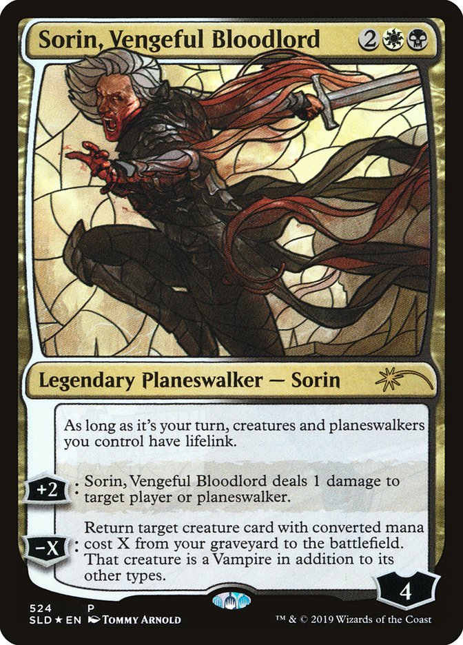 Sorin, Vengeful Bloodlord (Stained Glass) [Secret Lair Drop Promos] | Sanctuary Gaming