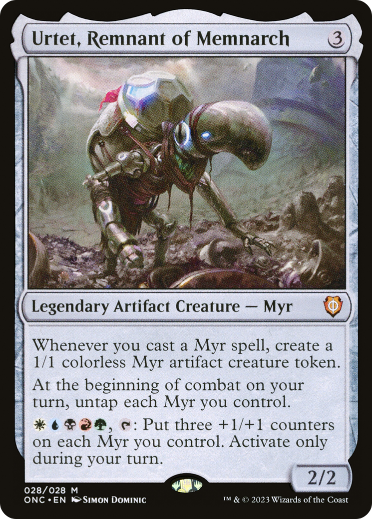 Urtet, Remnant of Memnarch [Phyrexia: All Will Be One Commander] | Sanctuary Gaming
