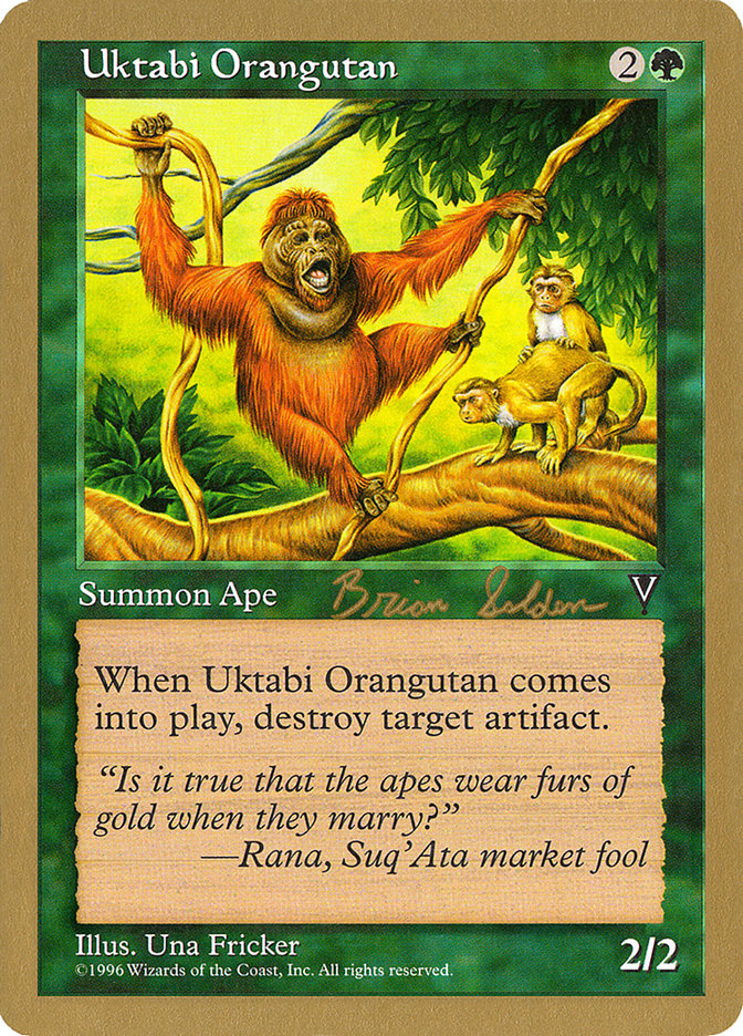 Uktabi Orangutan (Brian Selden) [World Championship Decks 1998] | Sanctuary Gaming