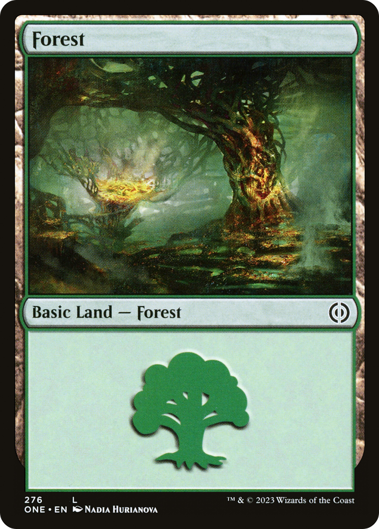 Forest (276) [Phyrexia: All Will Be One] | Sanctuary Gaming