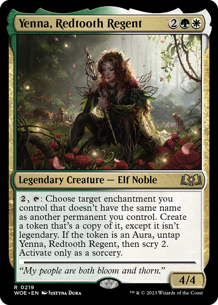 Yenna, Redtooth Regent [Wilds of Eldraine] | Sanctuary Gaming