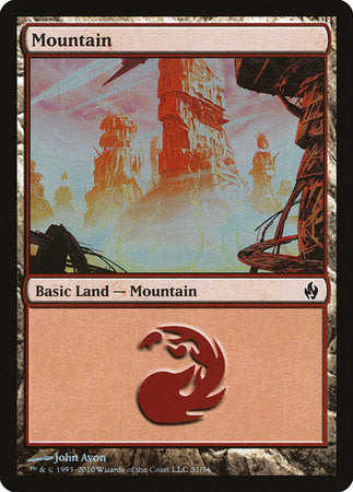 Mountain (31) [Premium Deck Series: Fire and Lightning] | Sanctuary Gaming
