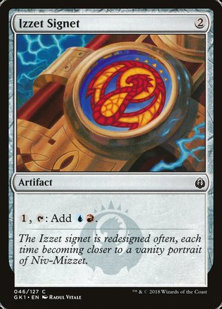 Izzet Signet [GRN Guild Kit] | Sanctuary Gaming