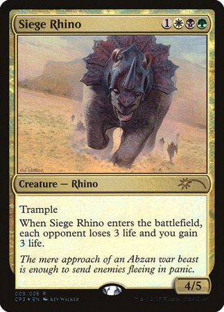 Siege Rhino [Magic Origins Clash Pack] | Sanctuary Gaming