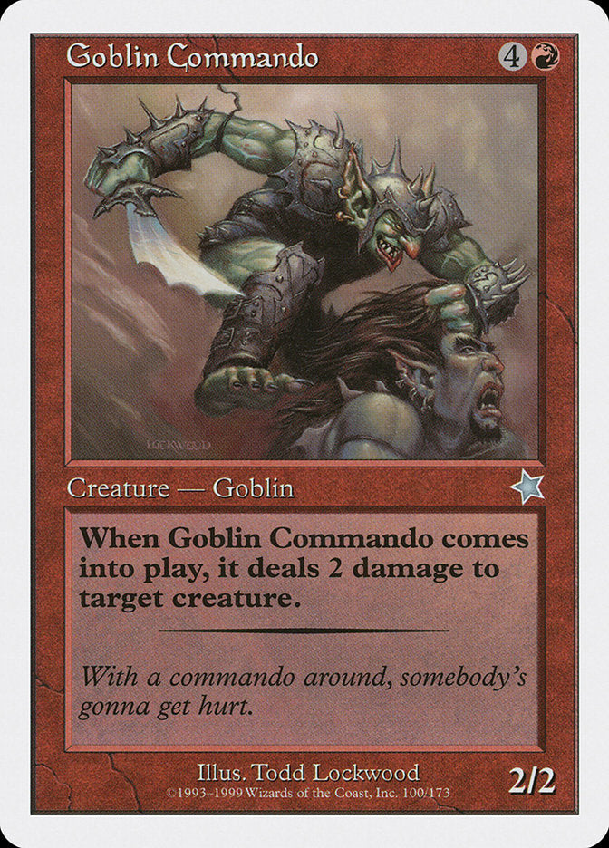 Goblin Commando [Starter 1999] | Sanctuary Gaming