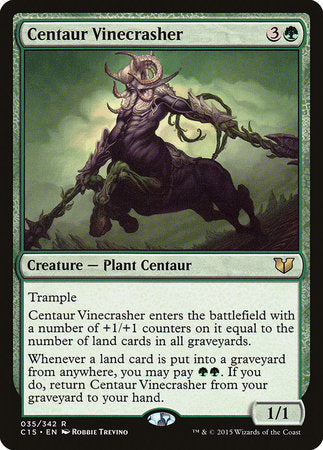 Centaur Vinecrasher [Commander 2015] | Sanctuary Gaming