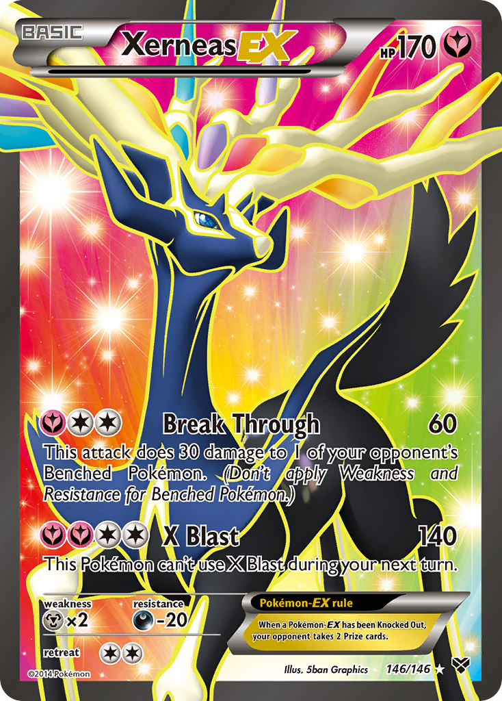 Xerneas EX (146/146) [XY: Base Set] | Sanctuary Gaming