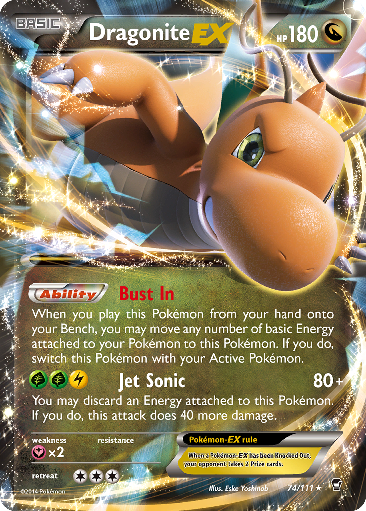 Dragonite EX (74/111) [XY: Furious Fists] | Sanctuary Gaming