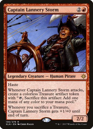 Captain Lannery Storm [Ixalan] | Sanctuary Gaming